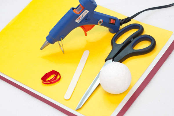 How to make a hanging Christmas angel supplies