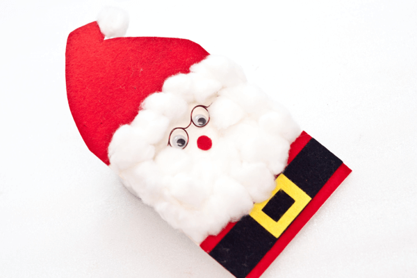 Make Your Own Three Dimensional Santa Clause Card