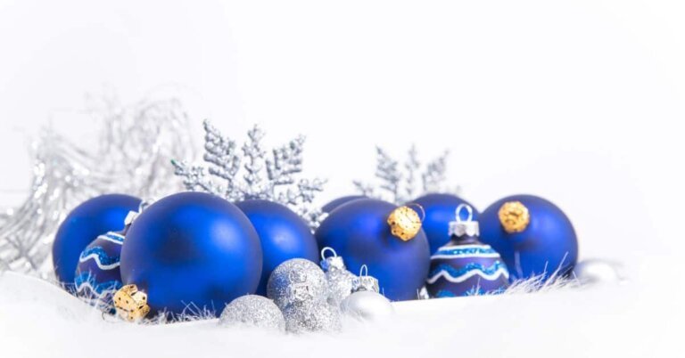 Best Royal Blue Christmas Ornaments