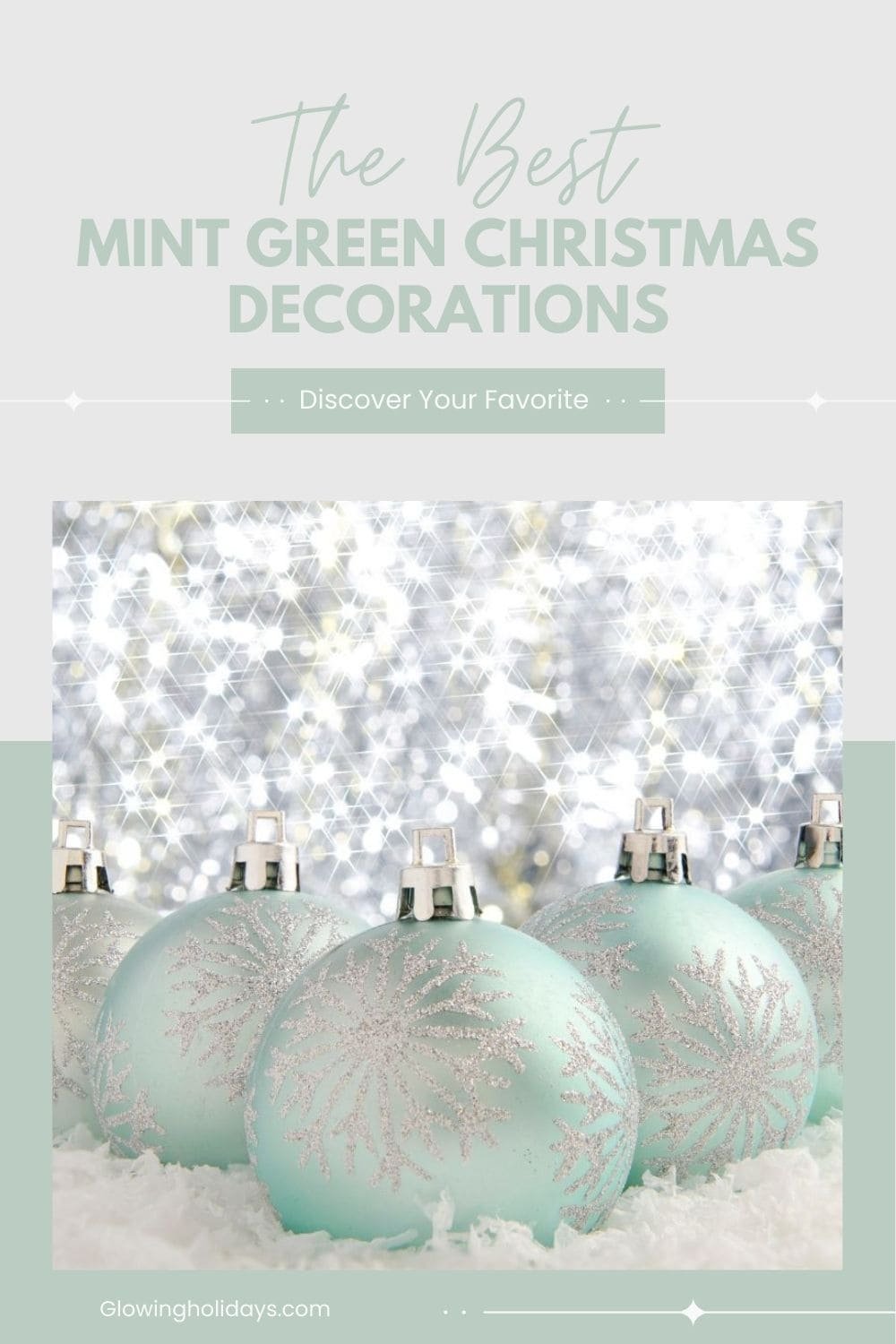 Best Mint Green Christmas Decorations