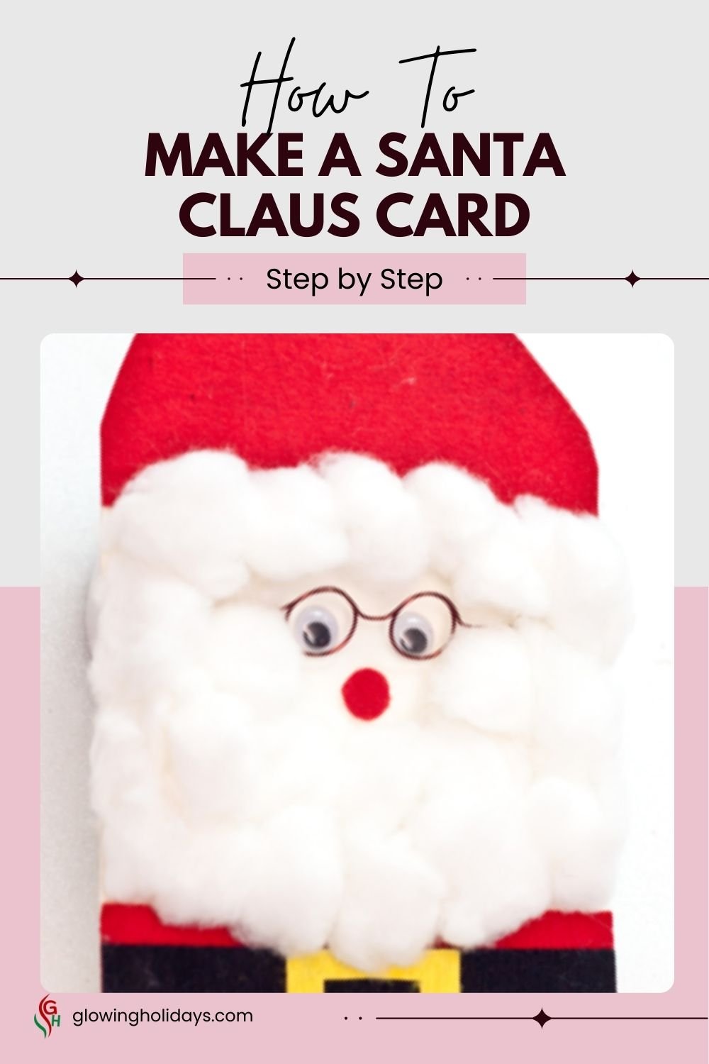 How to Make a Santa Claus Card