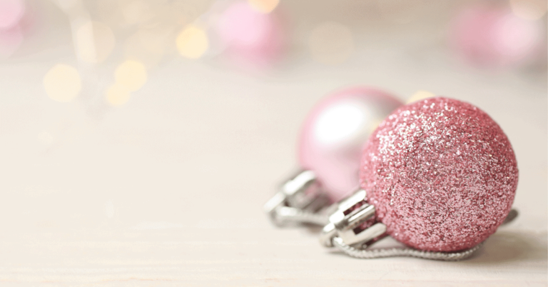 Light Pink Christmas Ornaments Everyone Will Love